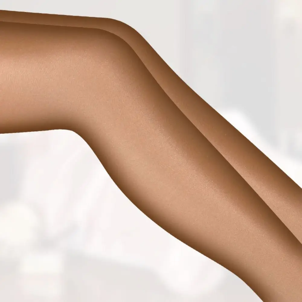 70D Shaping Tights High Waisted Shiny Oil Satin Tights Comfortable To Wear Oil Glossy Women's Reflective Satin Leggings
