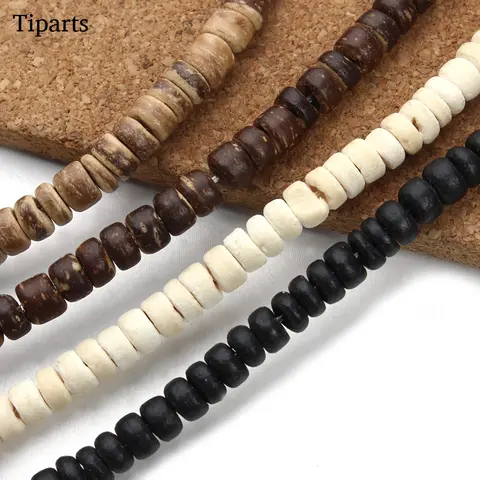 5mm 8mm 10mm Round Natural Wood Spacer Beads Wooden Prayer Beads for DIY Necklaces Bracelets Jewelry Making Supplies