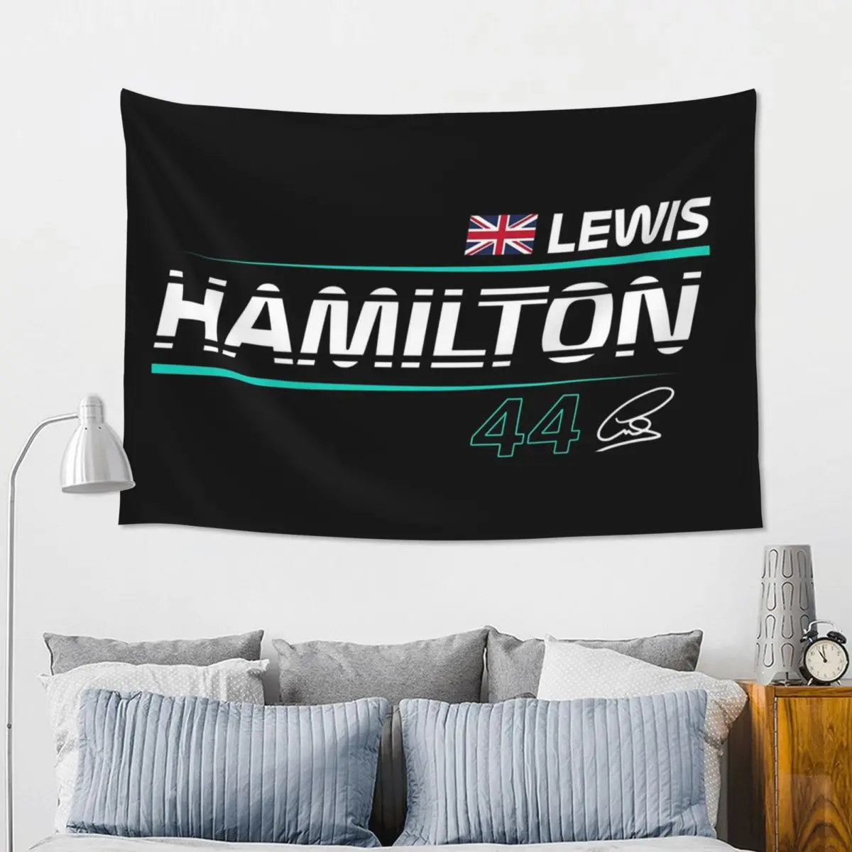 The Hamilton Legacy - F1 Tapestry Hippie Wall Hanging Aesthetic Home Decor Tapestries for Living Room Bedroom Dorm Room