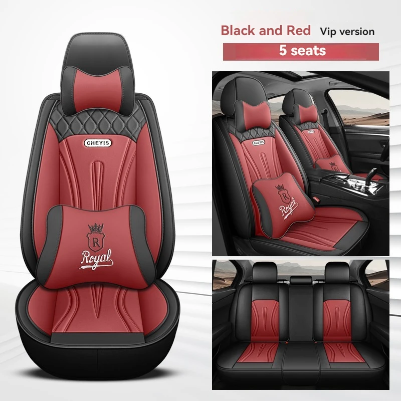 

Universal 5-seat Car Leather Seat Covers For KIA Sportage Optima Rio Niro Soul Ceed Cerato Forte Spectra Opirus Car Accessories