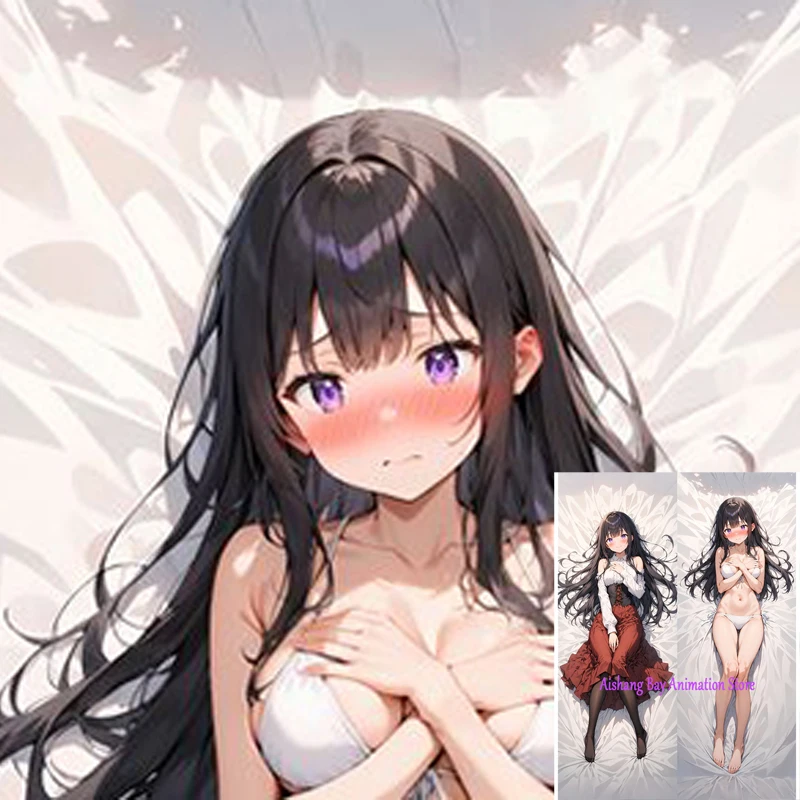 

Dakimakura Anime Miharu Ayase 2 Side Printed Hugging Pillowcase Cushion Bedding Decor Pillow Cover