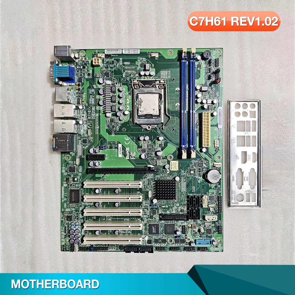 C7H61 REV1.02 Industrial Equipment Motherboard C7H61 Industrial Control Computer Motherboard