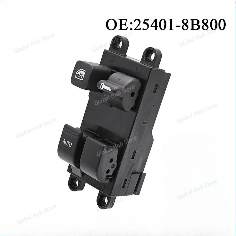 

25401-8B800 Подходит для 00-04 ДЛЯ Nissan Frontier, главный переключатель стеклоподъемника, переключатель окна