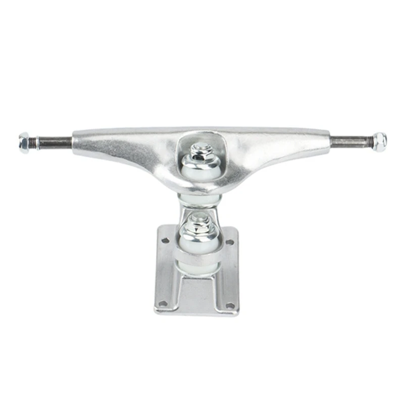 

1Pcs Double Floor Longboard Trucks 6.25Inch Skateboard Bracket Trucks Gravity Casting Rear Truck Silver SHR90A