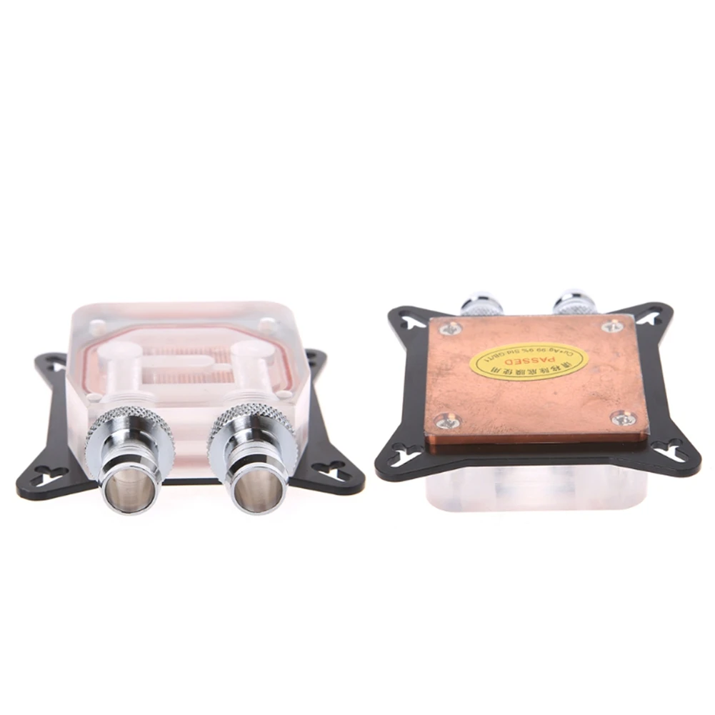 (A32M) GPU Water Block Cooling Double Channel Copper Cooler for Graphics Card Radiator