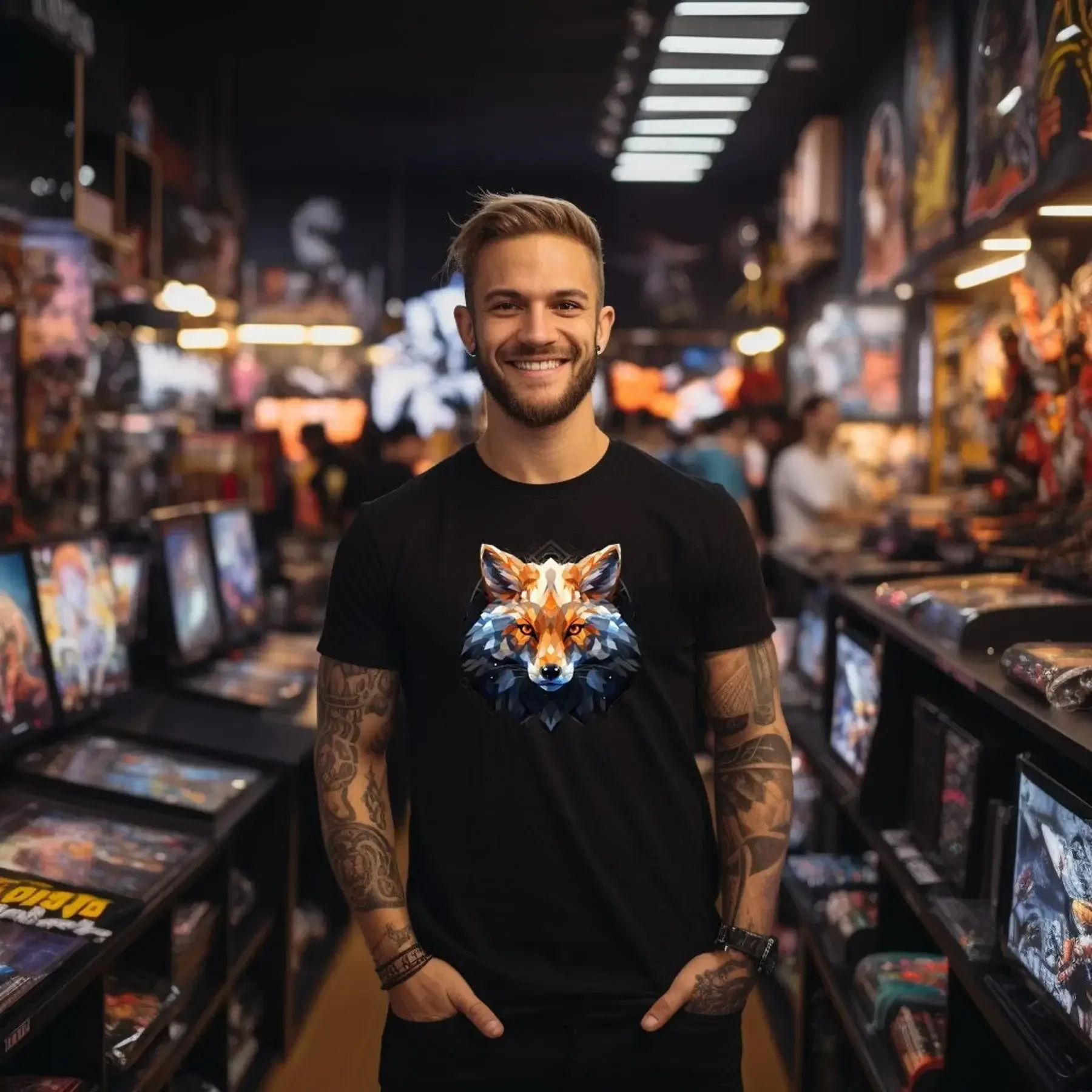 Cryptocurrency Meta Fox Digital Wallet Unisex Triblend Tee