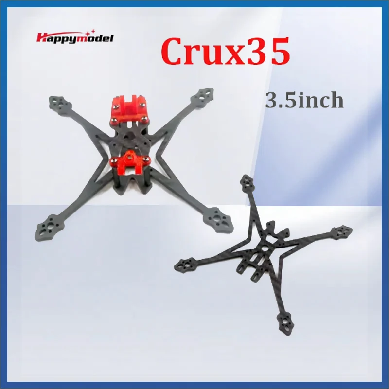 HappyModel Crux35 High Definition 3,5 cala FPV Racer Drone zestawy ramek z włókna węglowego do części RC Quadcopter RC