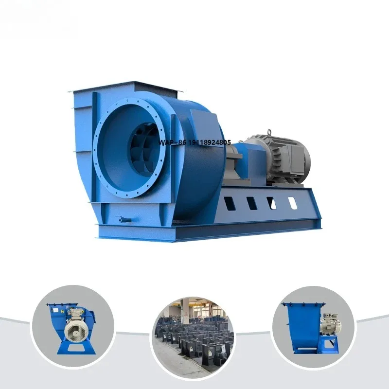Industrial High Pressure Centrifugal Explosion-Proof Blower Energy Saving Ventilation Duct HVAC Air Blower Fan