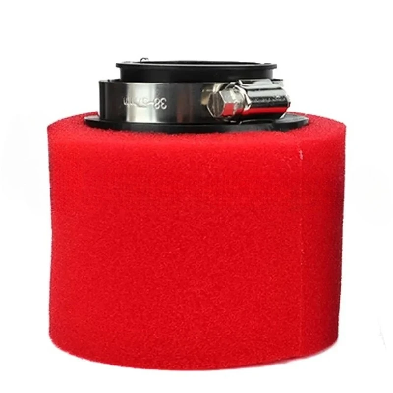 Schuim Luchtfilter 35mm 38mm 42mm 45mm 48mm 50mm 60mm Spons Cleaner bromfiets Scooter Dirt Pit Bike Motorcycle Zwart en Rood