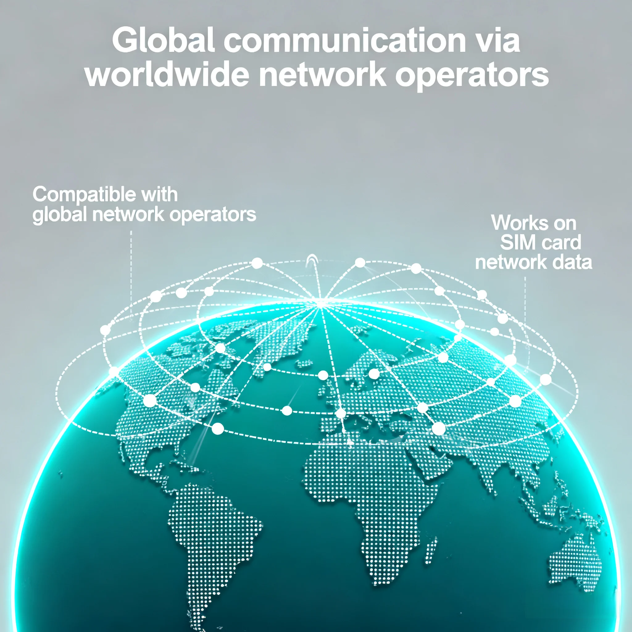 Walkie Talkie Jarak Jauh 50000Km Radio Global 4G 199 Saluran Kompatibel Seluruh Dunia Untuk Global Ptt Poc