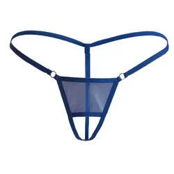 Crotchless Thong Men Underwear Low Rise Penis Hole Sexy Men Erotic G-String Open Crotch Panties Jockstrap Cueca Tanga Hombre A30