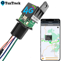 CJ730 Plus Relay GPS Tracker Car Truck Electric Motorcycle Cut Oil 4G Locator ACC Towed Away Call Alarm Security Protection