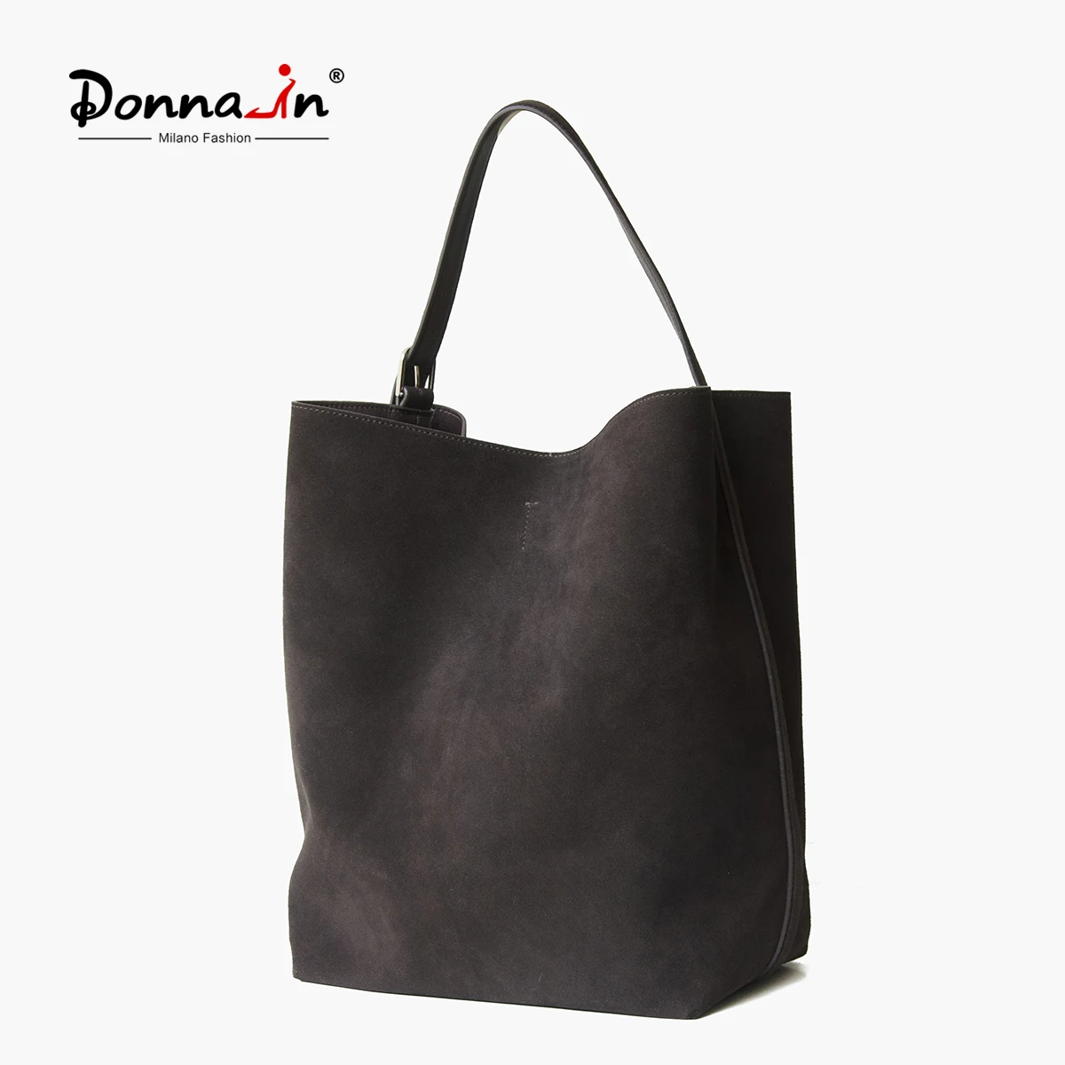 Donna-in Tote Bag Women High Quality Cow Suede Leather Women's Handbag Large Capacity Outing  Luxury Shoulder Bags For Women