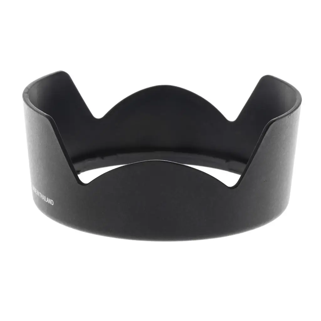 Bayonet Mount Camera Lens Hood ABS Black Sunshade for Nikon AF-S DX NIKKOR 18-135mm and 18-105mm