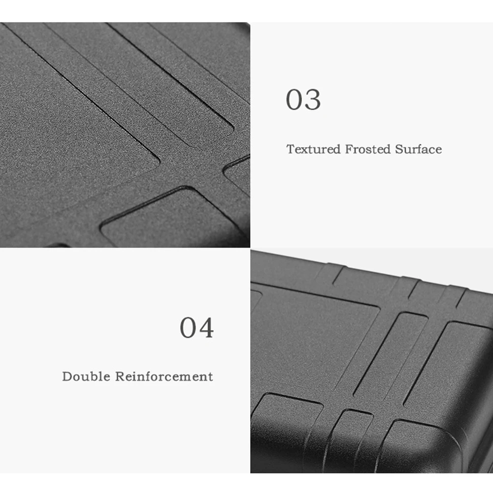 Outdoor Shockproof Boxes Camping Storage Box Holder Survival Sealed Box Waterproof Dry Box Storage EDC Tool Sealed Container