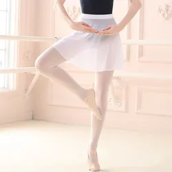 Woman Ballet Skirts Elastic Dance Skirt Dance Tulle Skirt Ballet Dress Adult Gymnastics Dance Costumes Nylon Ballerina Skirts