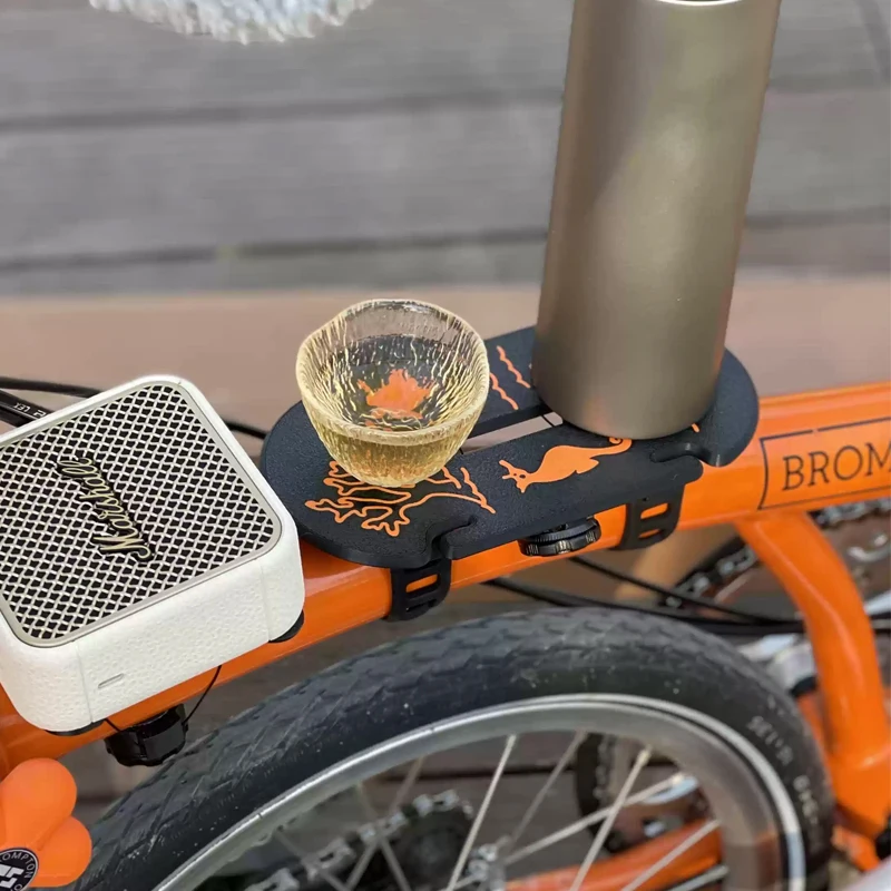 for-brompton-foldable-bicycle-shelf-multi-functionality-storage-tray-camping-expansion-table-bicycle-accessories