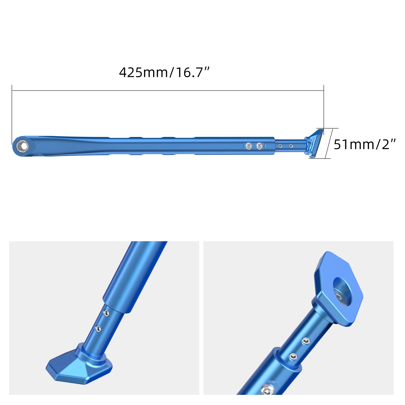 For Husqvarna TE 300 2014-2023 TE 250 FE 250 FE 350 FE 450 501 Adjustable Kickstand Side Stand For KTM EXC 300 For GasGas EC 300