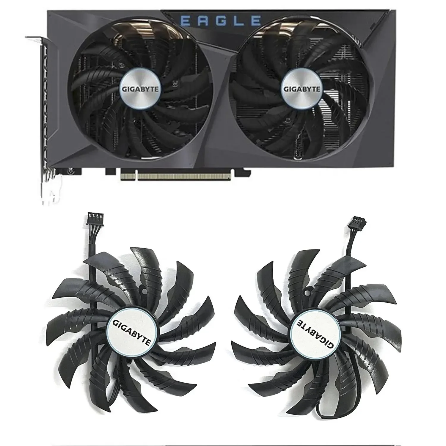 

Cooling Fans 95MM PLD10010S12H RTX3060 3060 Ti GPU FAN For Gigabyte GeForce RTX 3060 3060Ti EAGLE Graphics Card Fans