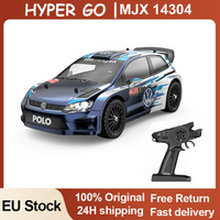 Hyper Go MJX 14304 For Citroen Volkswagen Polo Drift Pull Flat Run 1/14 High Speed Off Road Vehicle Brushless Simulation RC Car