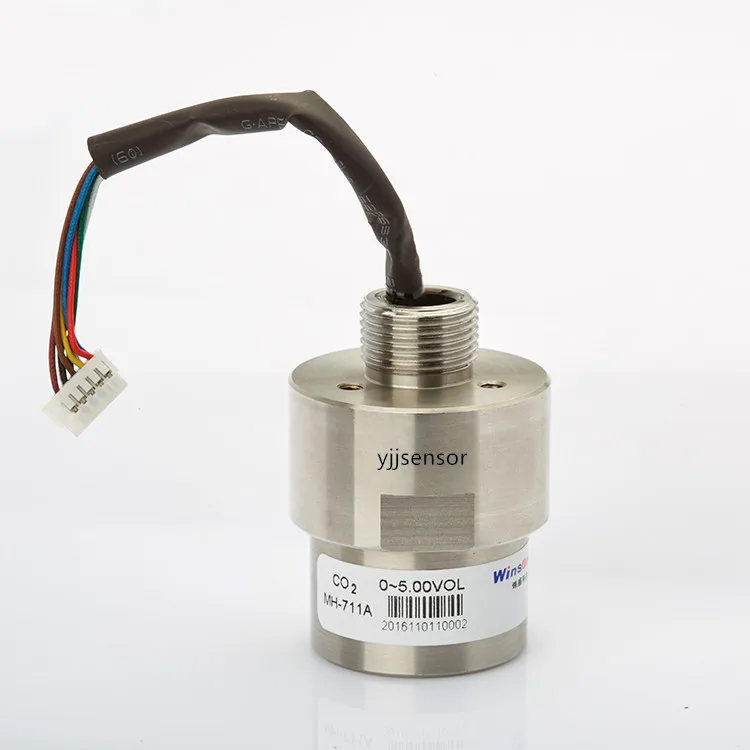 

MH-711A Carbon Dioxide Gas Sensor Non Dispersive Infrared High Sensitivity and Resolution