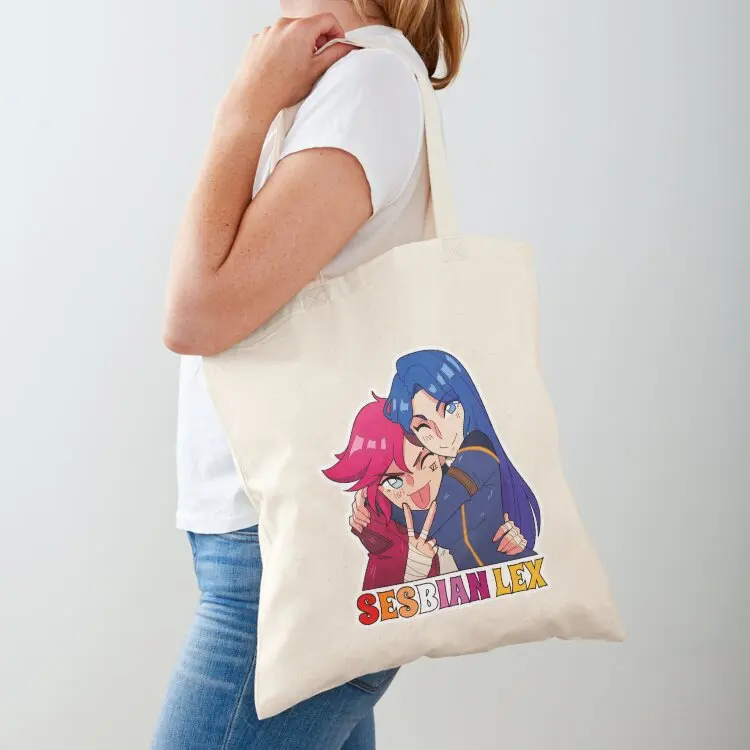 

Sesbian Lex Tote Bag Canvas woman shopping bag tote bag university bags woman 2025