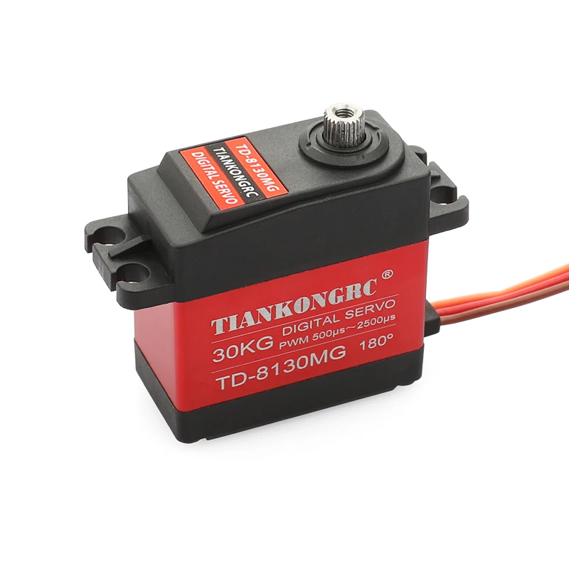 

20KG digital servo motor high torque metal shell 180 270 360 degree robot car model waterproof 8120