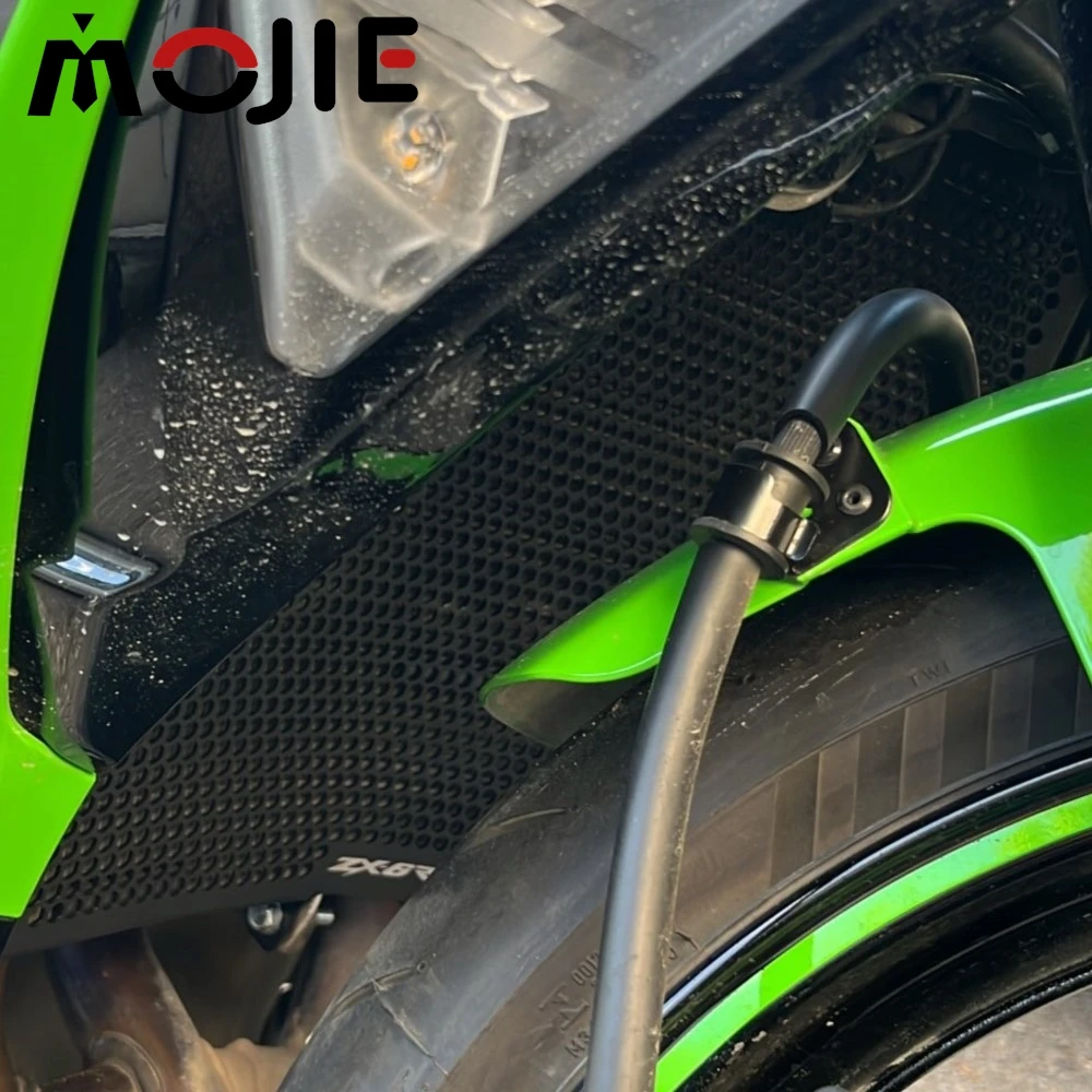 Motorcycle ZX 6R 636 Radiator Guard Grille Cover For Kawasaki ZX-6R 2009-2021 2022 2023 2024 2025 NINJA ZX6R ZX-636 ZX636 KTR