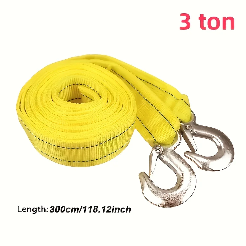 1 Stück 3M/4M Auto-Abschleppseil Schwerlast Zugseil 3 Tonnen/5 Tonnen mit Haken Anhängerseil Pannenhilfe Autozubehör Abschleppseil Auto Abschleppseil Schweres Zugseil Auto Seil mit Haken Abschleppseil mit Haken – Detail 10