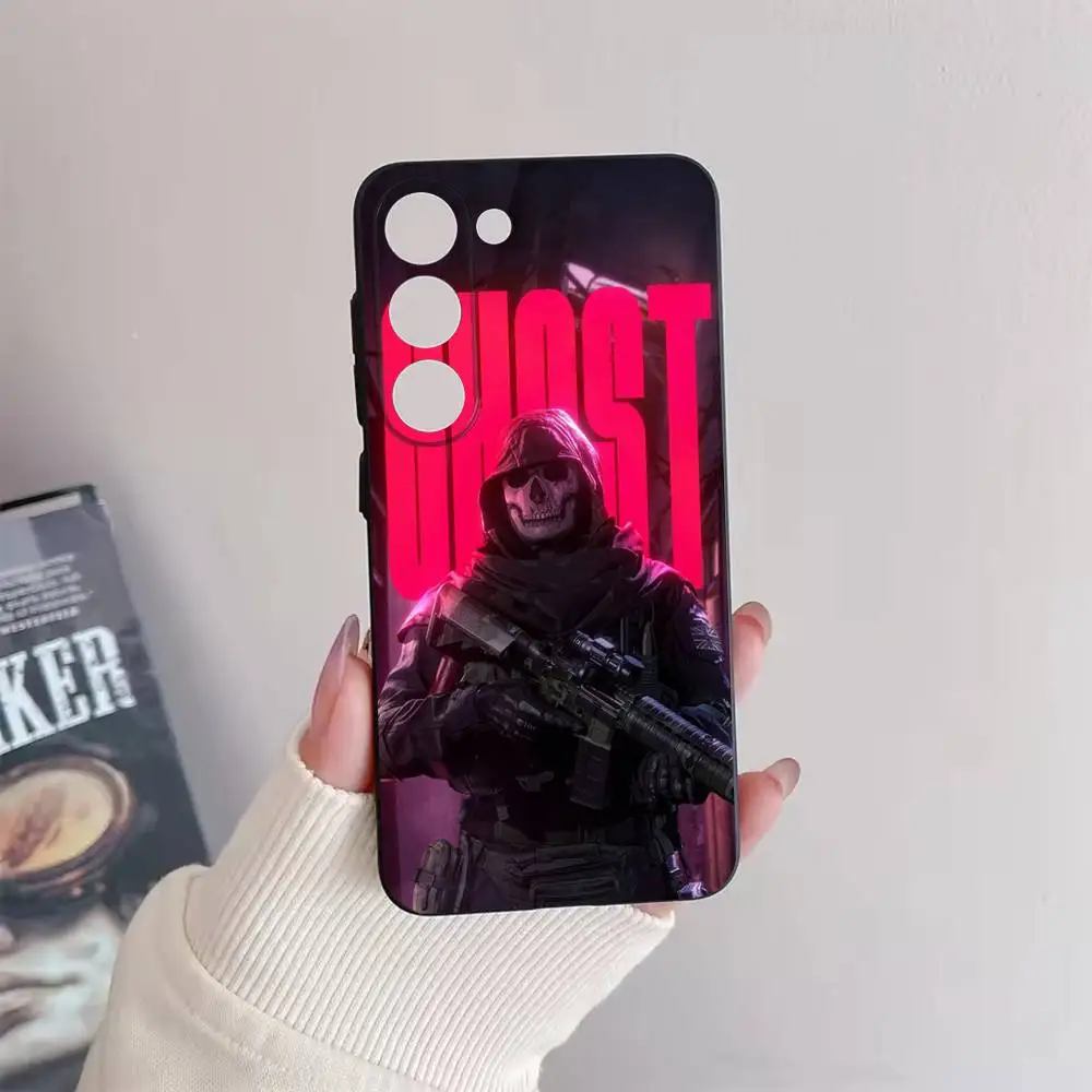 حافظة هاتف Game Call Of D-Duty 2 لهاتف Samsung Galaxy A 91,80,73,72,71,53,52,51,22,5G غطاء أسود ناعم مقاوم للصدمات