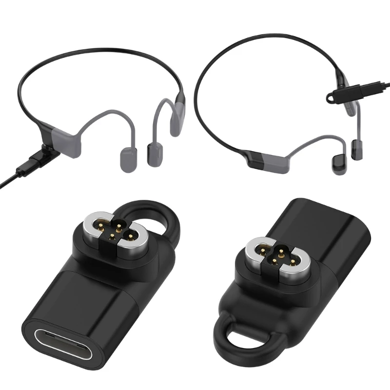 Rapid Power Up USB C Converters for OpenSwim ProS710 Headphone Travel Friendly and Long Last Connectors