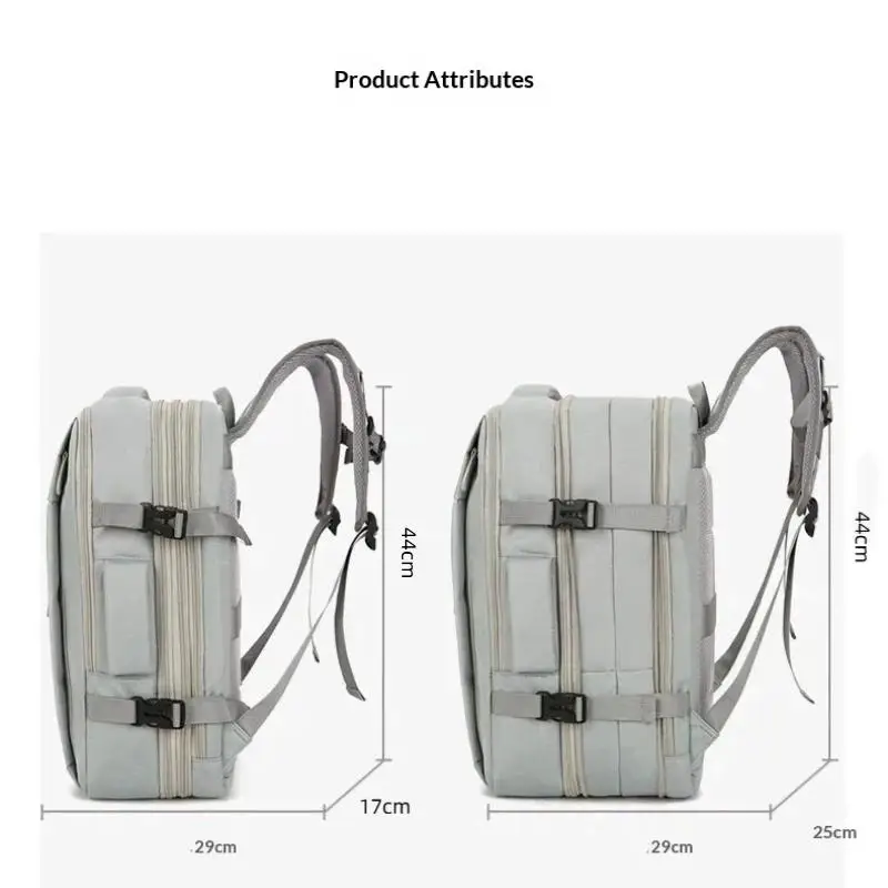 Großer Multifunktions-Lade-Rucksack mit Erweiterungsmöglichkeit für Geschäftsreisen und Computer – Detail 14