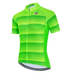 2024 Abbigliamento da ciclismo Pro Team MTB Maillot Maglia da ciclismo all'aperto Abbigliamento sportivo Kit da bicicletta estivo da corsa per alpinista unisex