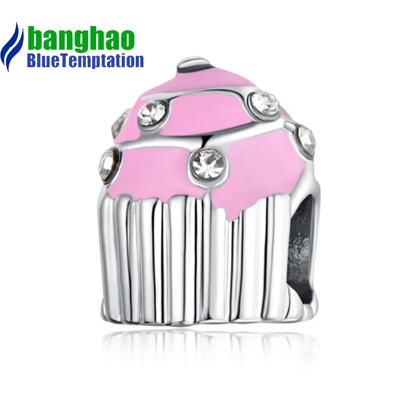 Wholesale DIY Fashion cake Charm for making accessories for jewelry alloy pendants bracelets beads ENM530