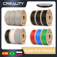Creality Hyper PLA Filament 3pc/set High Speed 3D Printer Filament 1.75mm 1kg(2.2lbs)/Spool Dimensional Accuracy for FDM Printer