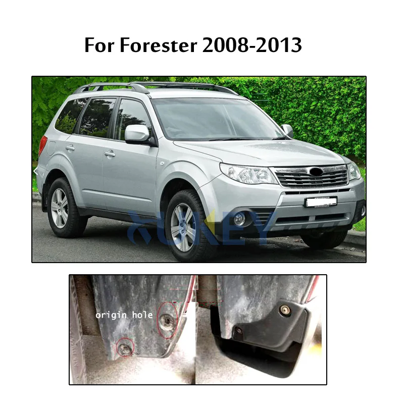 4 sztuki przednich tylnych błotników samochodowych do Subaru Forester SH 2008 2009 2010 2011 2012 2013