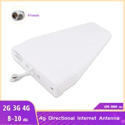 Outdoor 10dbi  Antenna 698-3800MHz LPDA 2g 3g 4g 5g Log Periodic Antenna N-Female for Repeater GSM Cell Phone Booster