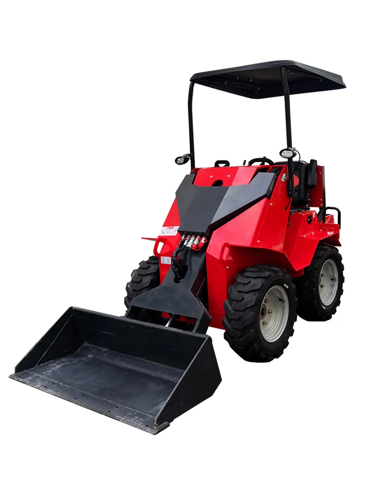 

Customized Earth-Moving Machinery Wheel Skid Steer Loader New Cheap Mini Skid Steer Loader for Sale