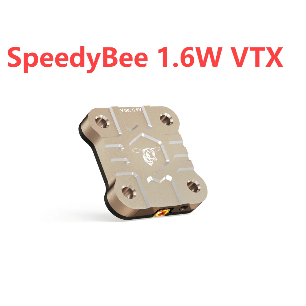 

SpeedyBee TX ULTRA TX1600 5.8GHz 48CH 1.6W FPV VTX High-efficiency Heat Sink 2-6S LIPO 20X20mm for FPV Long Range Drones