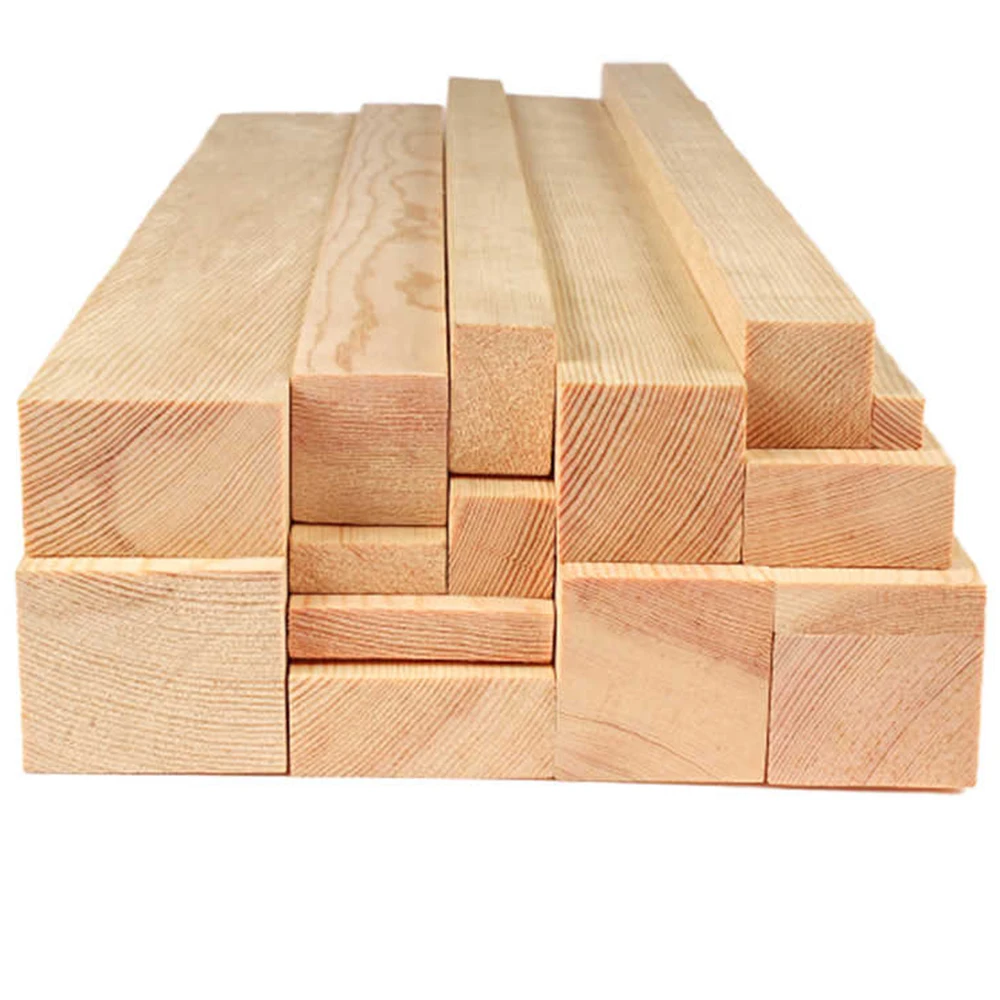 2 Piezas de Tiras de Madera de Pino Rectangulares de 500 mm de Largo, Varillas de Pino Sólido de 10*20 mm - 50*50 mm, Material para Modelos DIY, Manualidades, Decoración, Piezas para Hacer Manualidades
