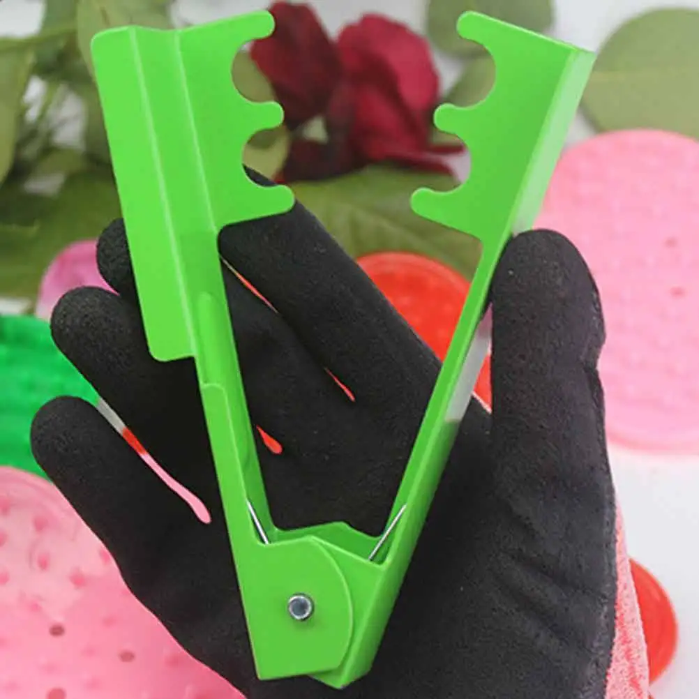 Alicates de rosas, herramienta peladora para flores, jardín, Metal, ligero, duradero, mango de resorte seguro, 3 uds.