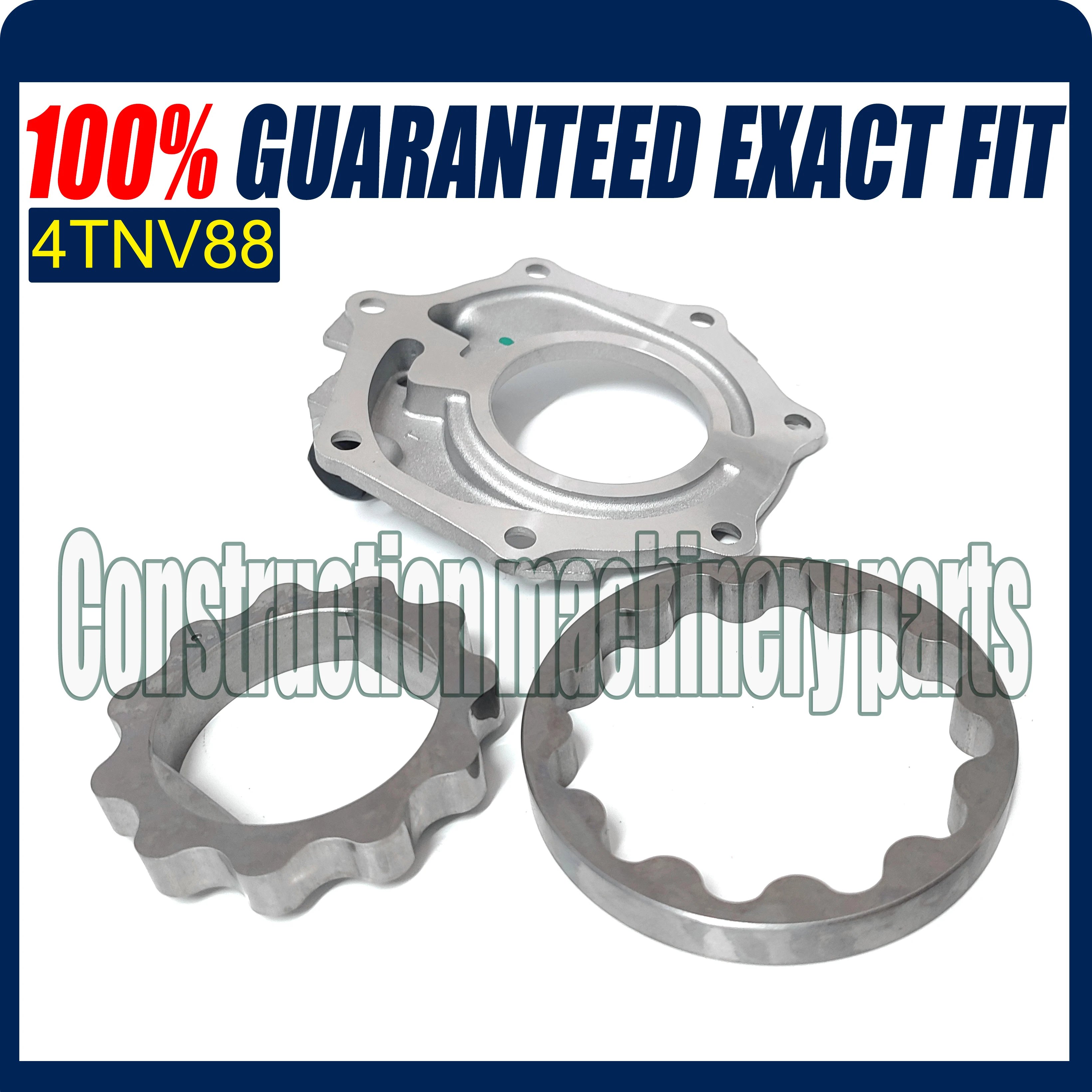 4TNV88 Engine Oil Pump With Cover For Yanmar 4TNV82  4TNV86  4TNV84  4TNV88 119802-32111 119802-32120