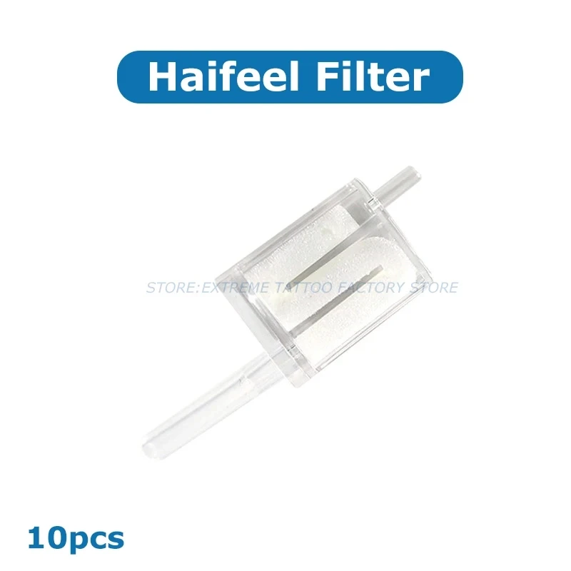 10 قطعة نصائح تعقيم عالية الجودة أنبوب مرشح الضغط السلبي 5/9 دبابيس إبرة لاستبدال بندقية EZ أجزاء جهاز العناية بالبشرة