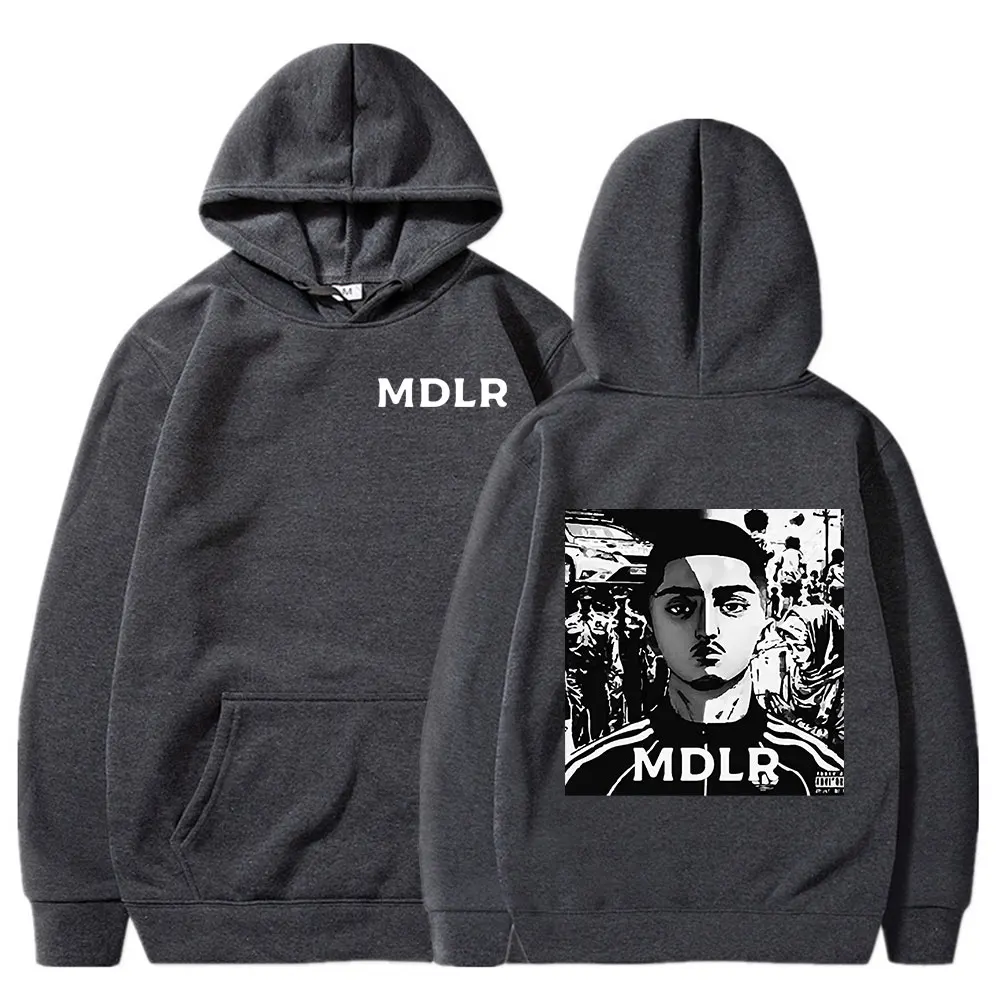 Rapper Morad MDLR Graphic Hoodies Men's Women Clothing Fashion Hip Hop Oversized Sweatshirts Vintage Loose Pullovers Streetwear