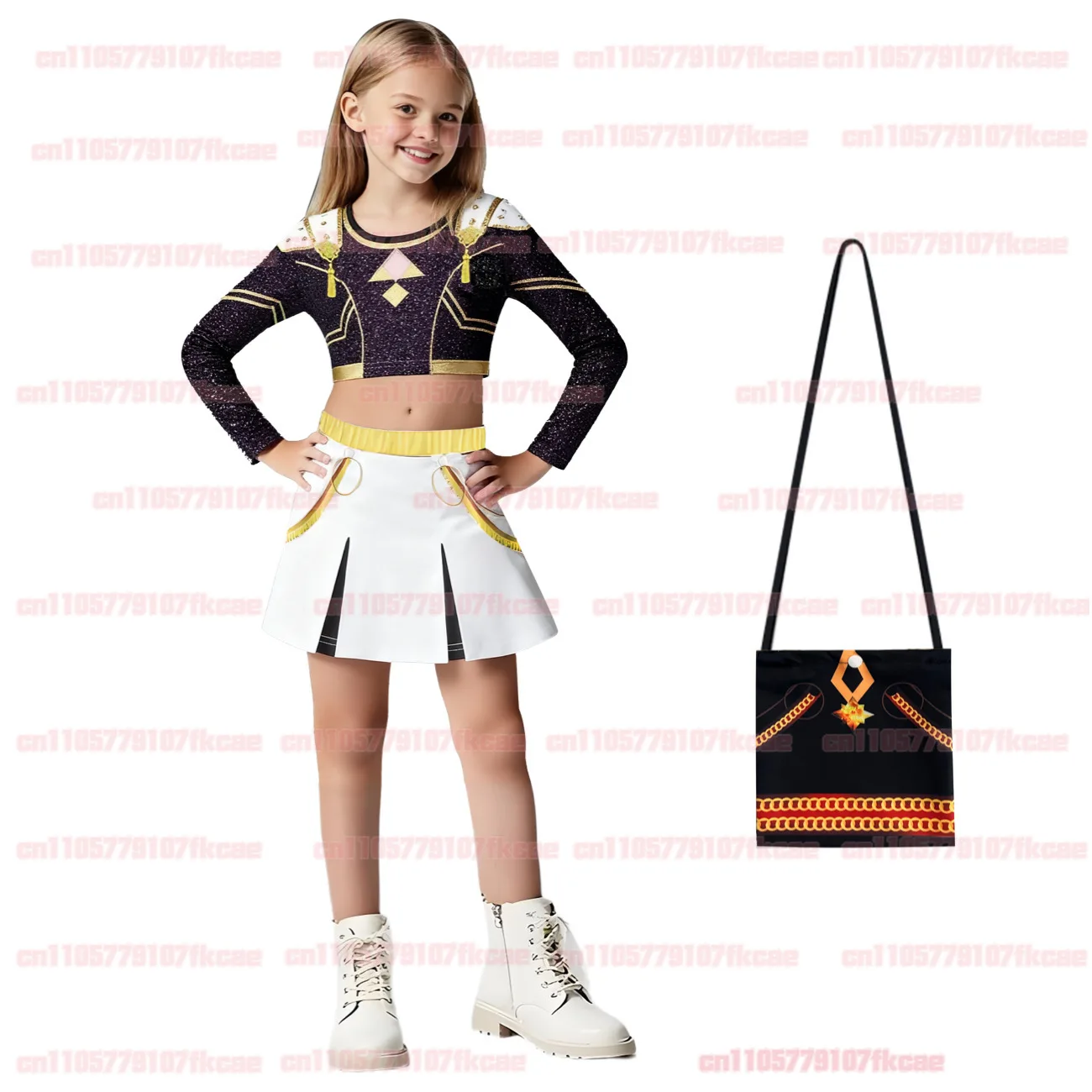 Kostium Cosplay Anime Kids HUNTR/X KPOP Demon Hunters Zoey Rumi Mira