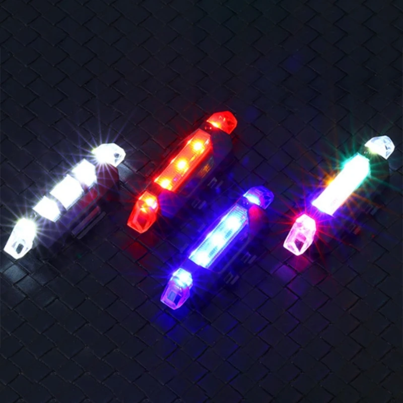 Bike Taillight, Bike Brake Rear Light, Bike Waterproof Rechargeable 7 Lighting Modes Safety Warning LED Bike Light 24BD