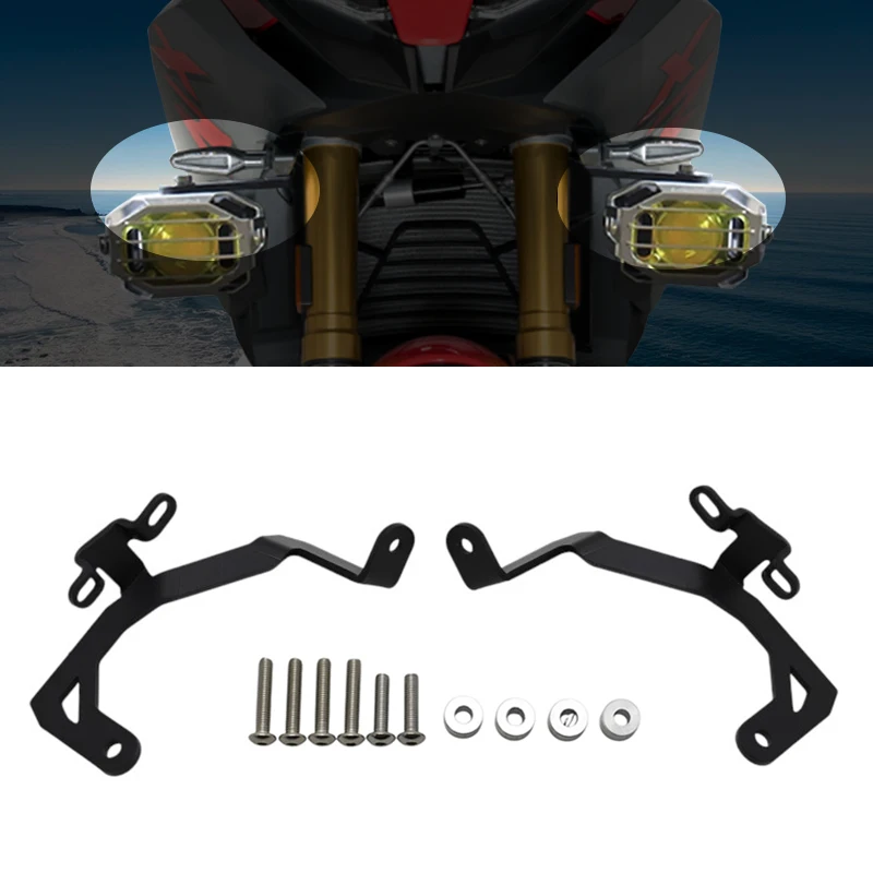 

Motorcycle Fog Lights Auxiliary Bracket Driving Lamp Spotlight Bracket For BMW F900XR F 900XR F900 XR 2020 2021 2022 2023 2024