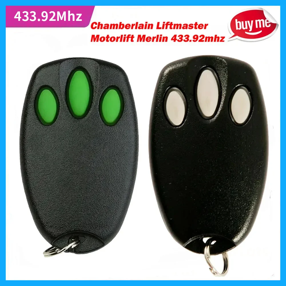 Liftmaster 433.92MHz Chamberlain Motorlift 94335E 1A5639-7 D-66793 Control remoto de puerta de garaje 84335E barrera de llavero