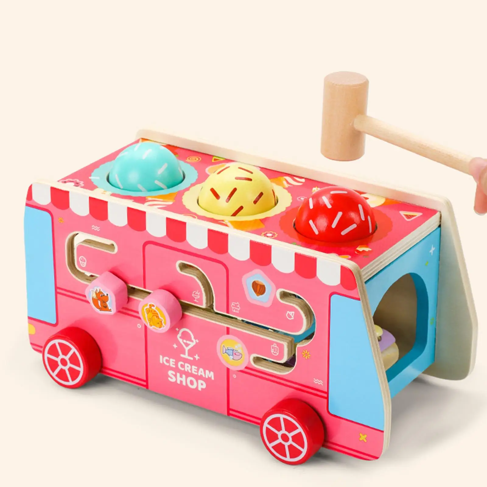 Jeu de tri et d'association de formes, jouets éducatifs pour développer la motricité fine, blocs de tri de formes et de couleurs pour la maternelle