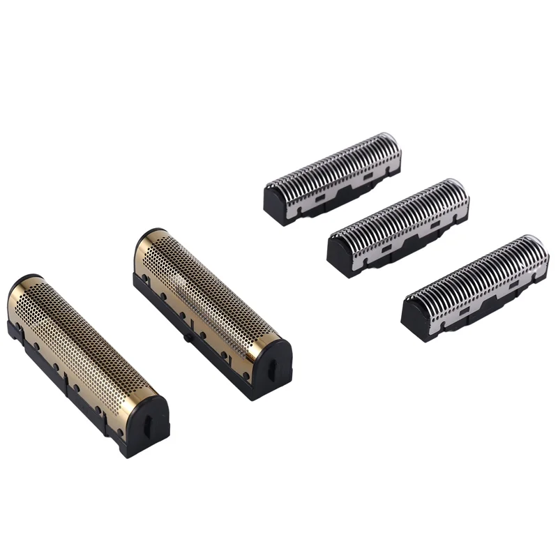 A84G-Electric Shavers Blades Golden Foil Knife Net And Cutter Head Suitable For Kemei KM-2026 KM-2028 Floating Razor